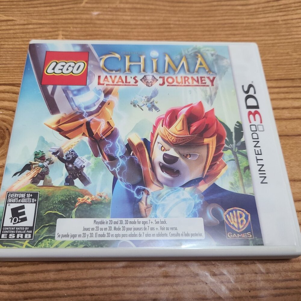 Chima Laval’s Journey Lego Nintendo 3DS game (CIB)